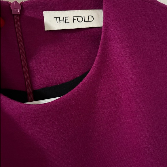 The Fold London Dresses & Skirts - 🏴Fold of London Fuchsia Virgin Wool Midi Dress